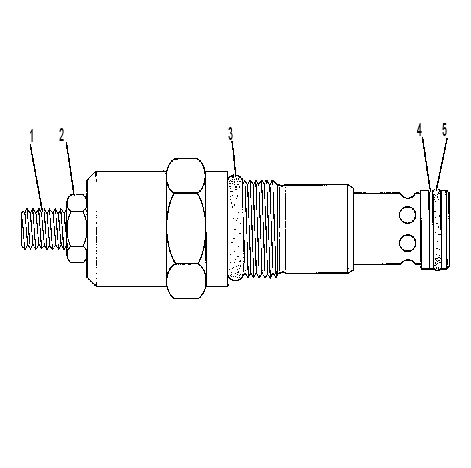 Клапан предохранительный 4T7602 CAT