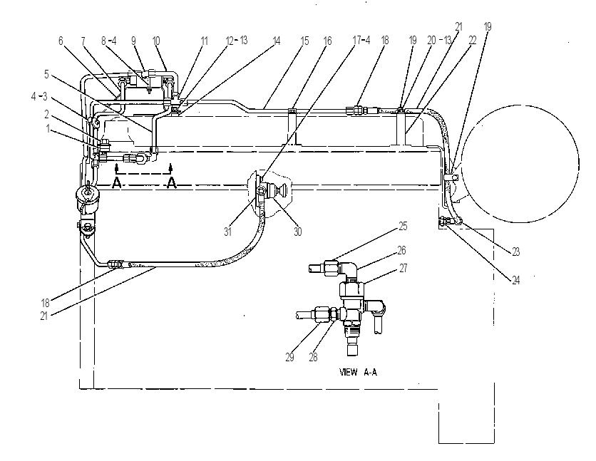 SHUTOFF GP-MECHANICAL 2W7640 CAT