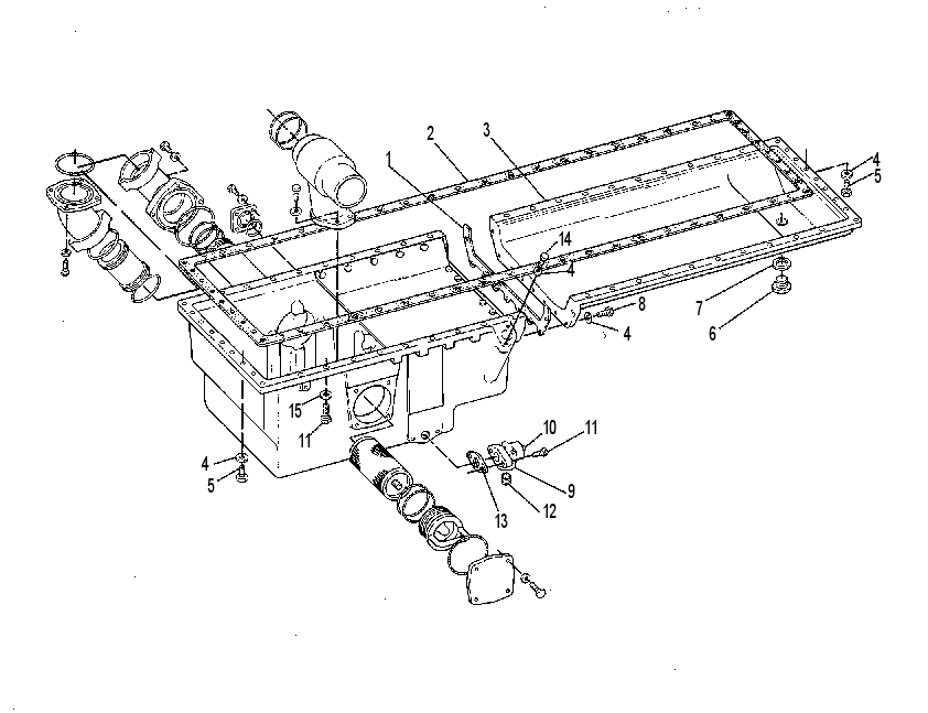 Поддон масляный 2W0205 CAT