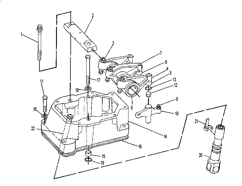 Клапанный механизм 4W8129 CAT