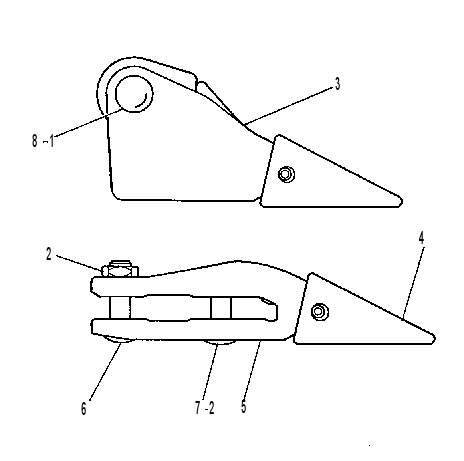 TOOTH GP-LONG 3G4013 CAT