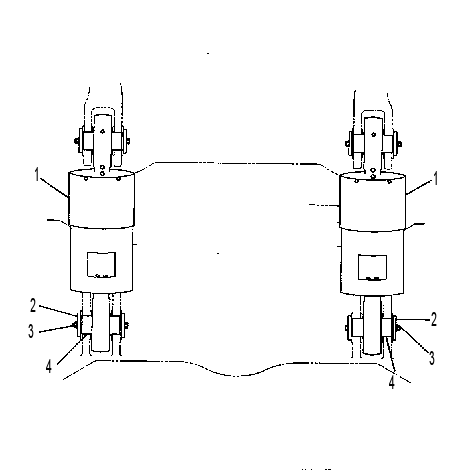 Подвеска задняя 5T0884 CAT