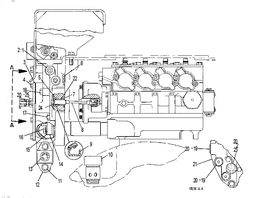 Управление гидравликой трансмиссии 3T0288 CAT