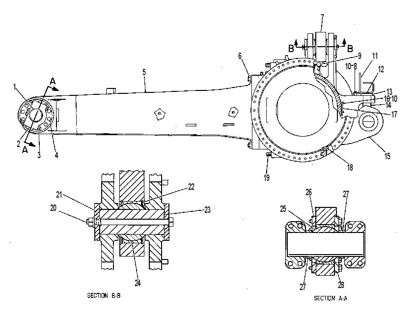 HOUSING GP-REAR AXLE 6G9380 CAT