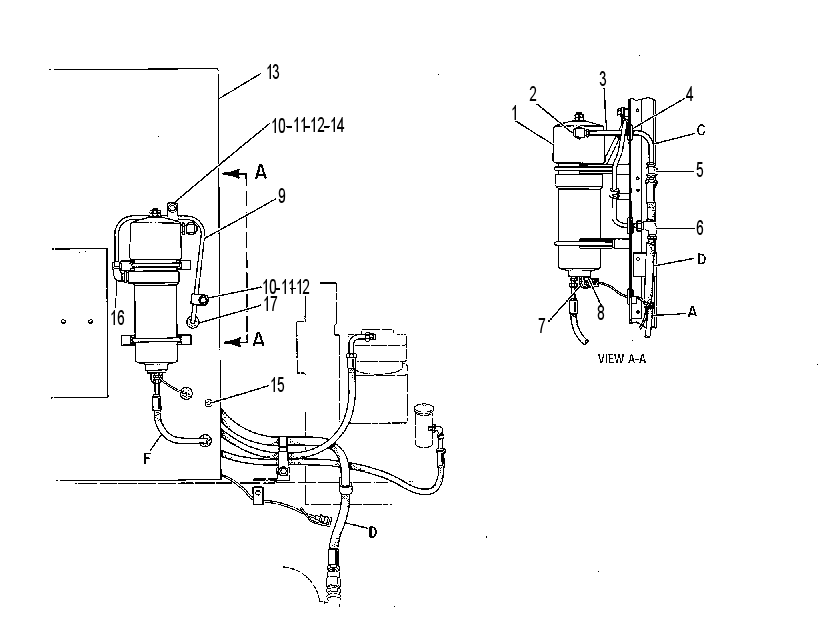 Осушитель воздуха 7V0094 CAT