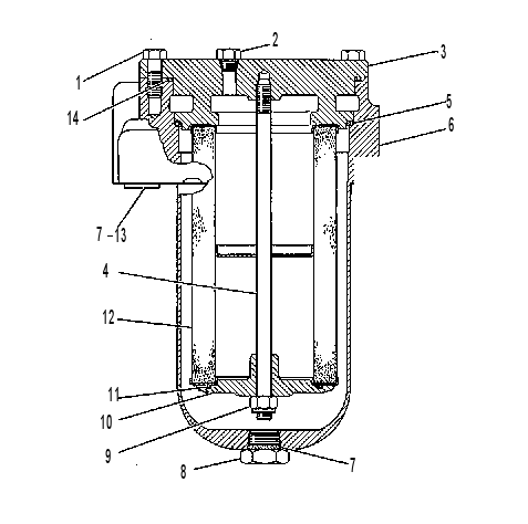 FILTER GP-TRANSMISSION 6T2797 CAT