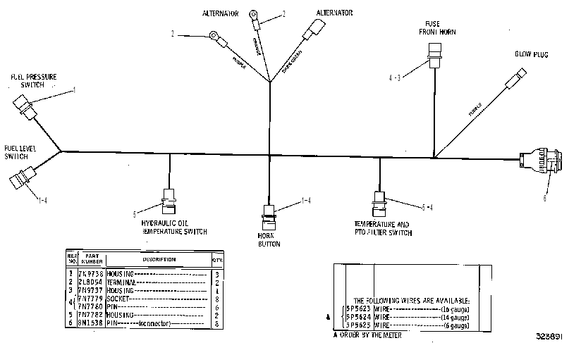 Жгут проводов 9G2151 CAT