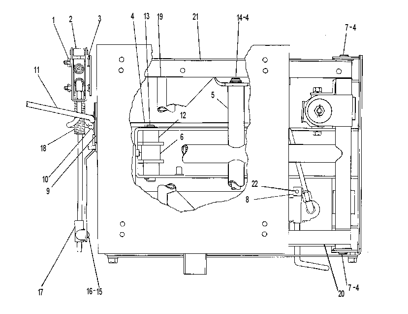 Подвеска сиденья 5T8478 CAT