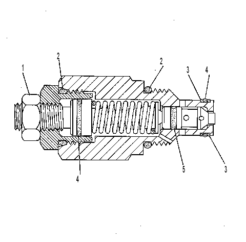 Клапан предохранительный 4T7440 CAT
