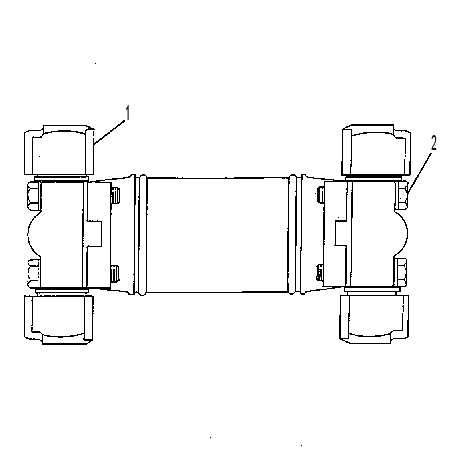 Карданный шарнир 3T4299 CAT