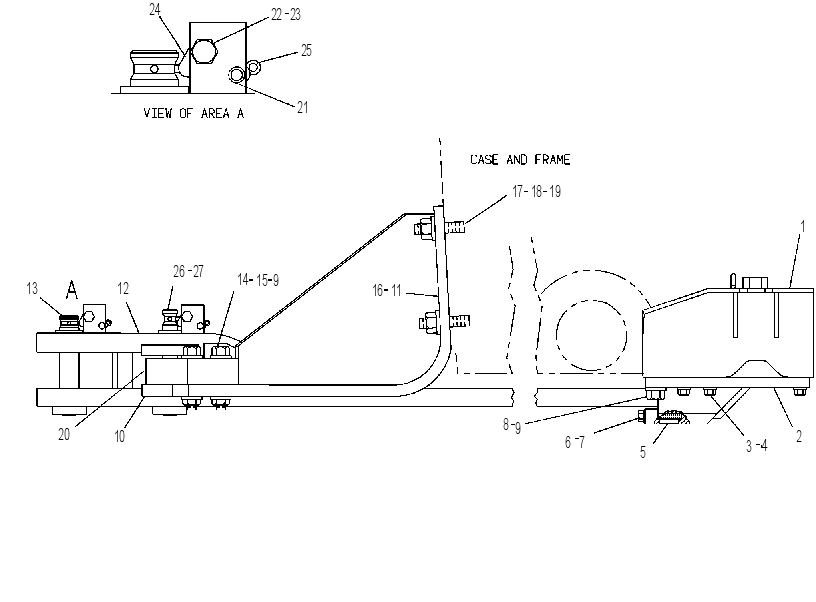 DRAWBAR GP-SWINGING 6T7035 CAT