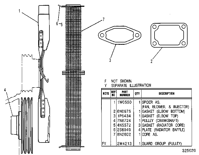 COOLING GP-SUPPLEMENTAL 2W9000 CAT