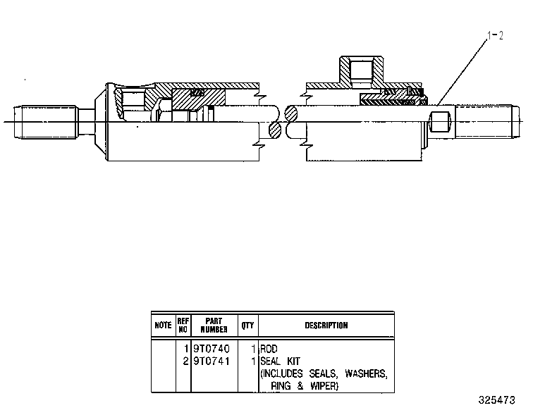 CYLINDER GP-PIN COUPLER 4T9427 CAT