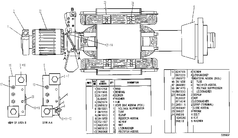 Ротор в сборе 7W0141 CAT