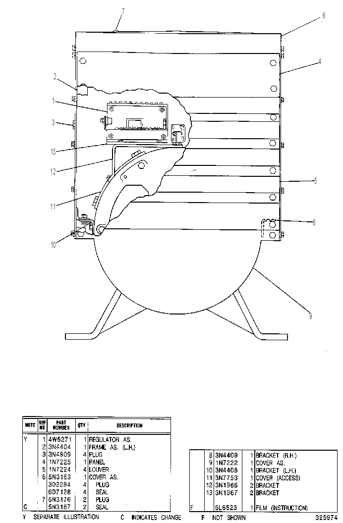 Генератор 4W7430 CAT
