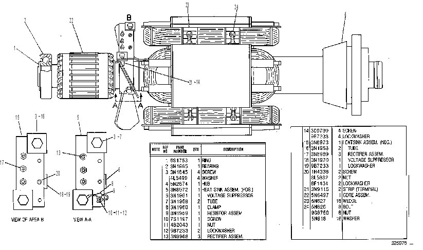 Ротор в сборе 7W0744 CAT