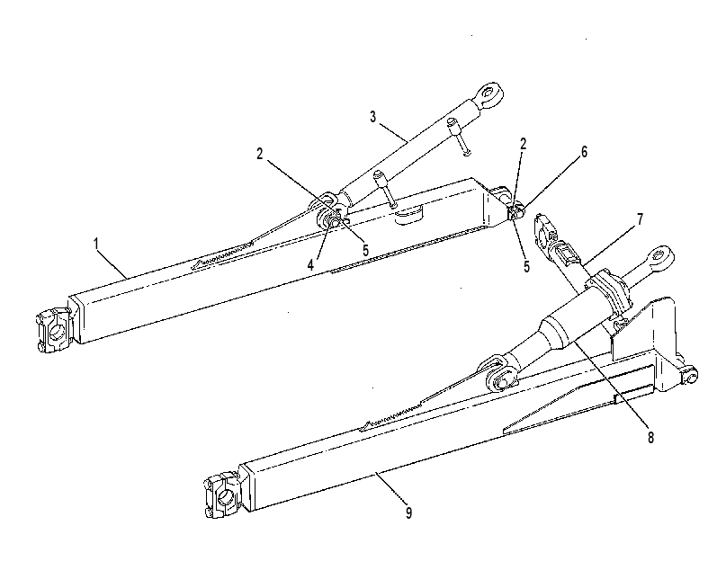 PUSH ARM GP-STABILIZER 4T9524 CAT