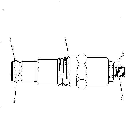 Клапан предохранительный 4T8619 CAT