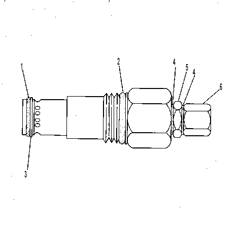 Клапан предохранительный 4T8615 CAT