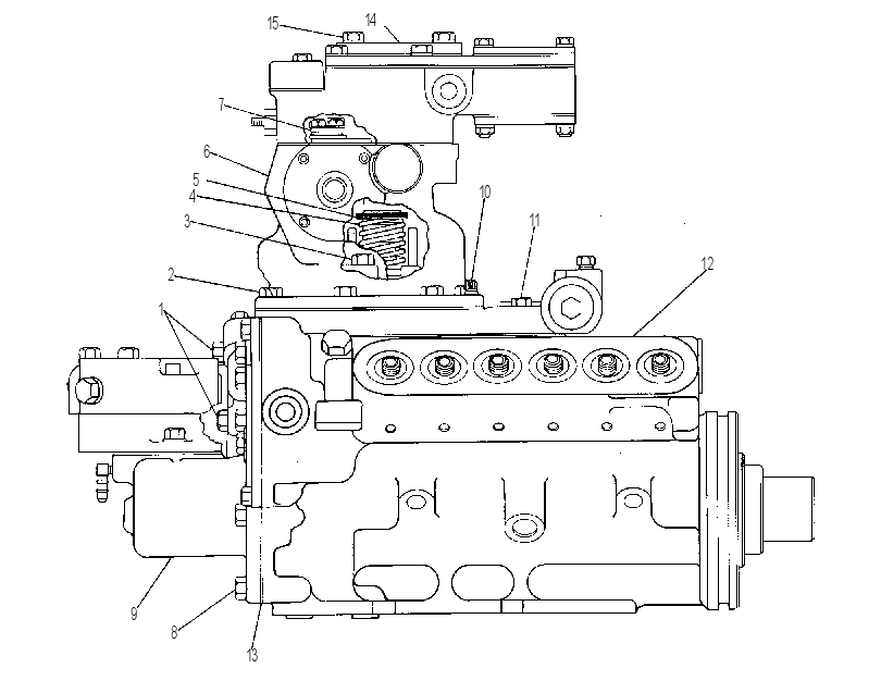 PUMP GP-GOV, FUEL INJ & TFR 8N8969 CAT