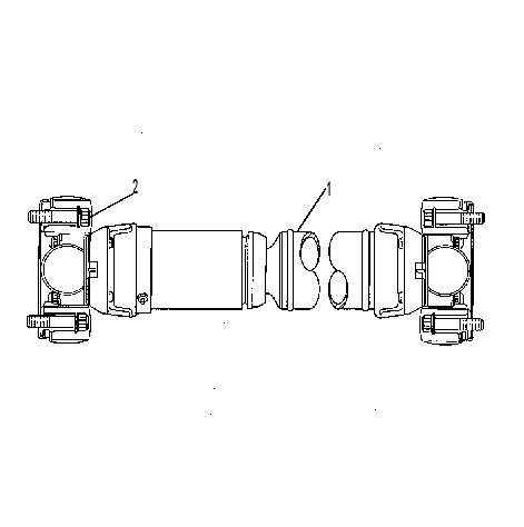 Вал приводной 5T3231 CAT