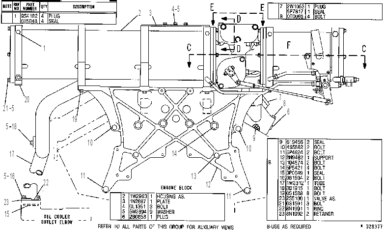 Фильтр масляный 4W1552 CAT