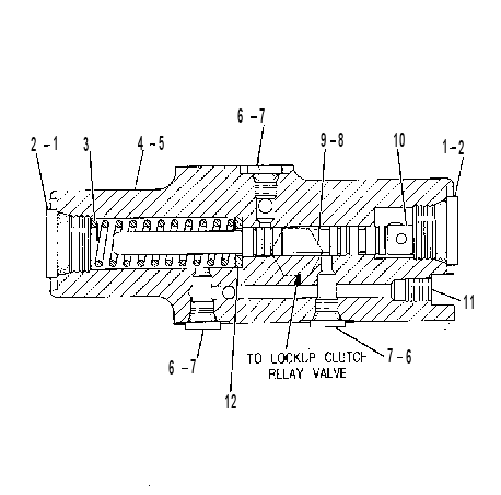 VALVE GP-RELAY 7T0050 CAT