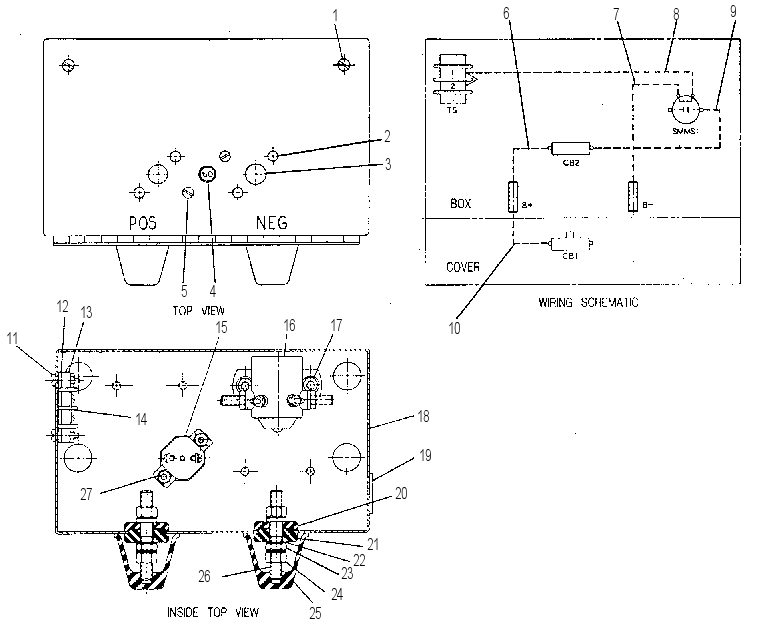 Соединительная коробка 2W8685 CAT