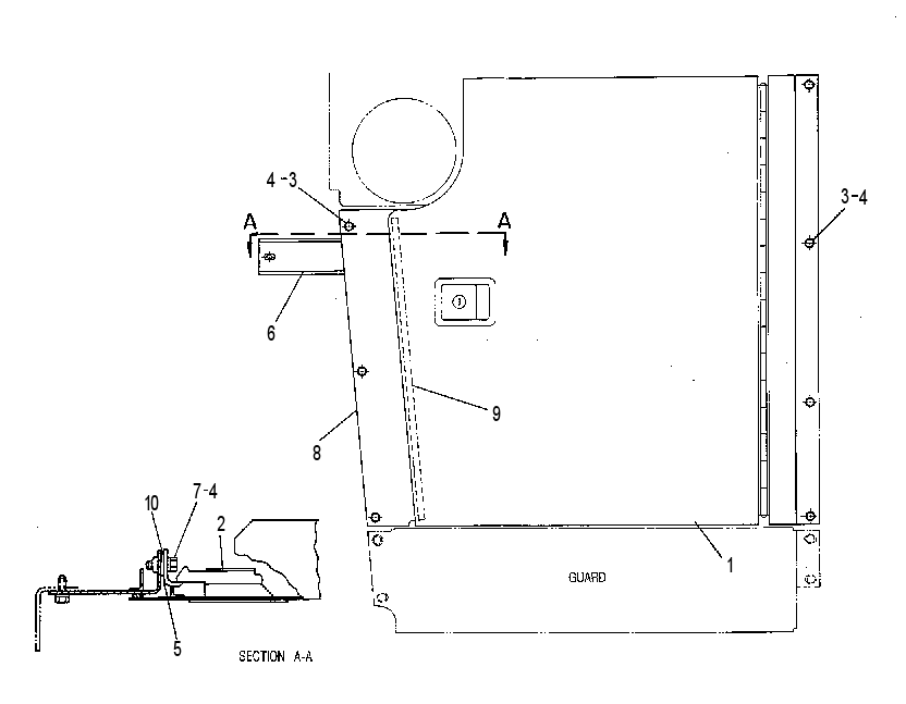 DOOR GP-HOOD SIDE 5T6839 CAT