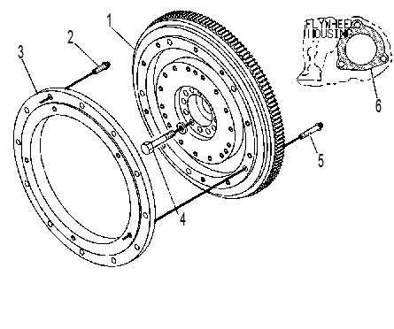 ADAPTER GP-FLYWHEEL 1W2151 CAT