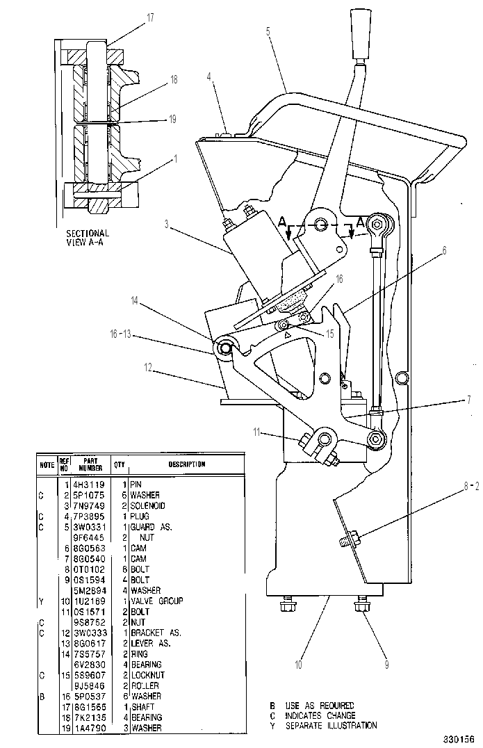 Управление гидравлическое пилотное 8G0985 CAT