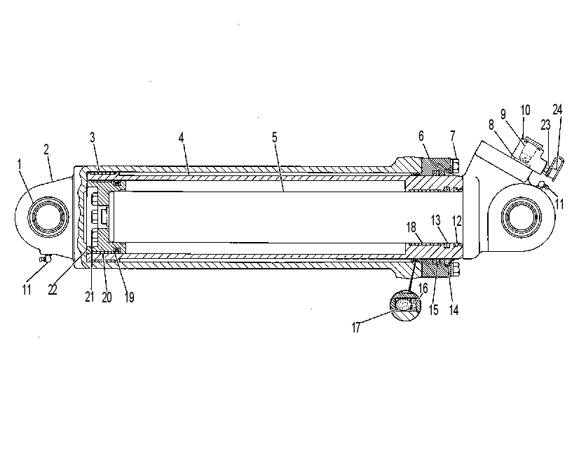 CYLINDER GP-HOIST 4T4168 CAT