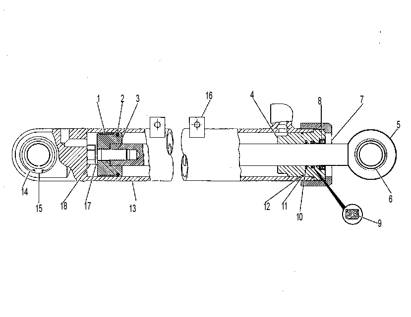 Цилиндр 4T1683 CAT