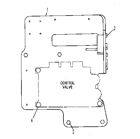 Крепление клапана 8G4478 CAT