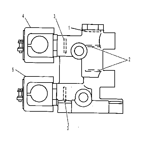 Клапан переключающий 4W1701 CAT