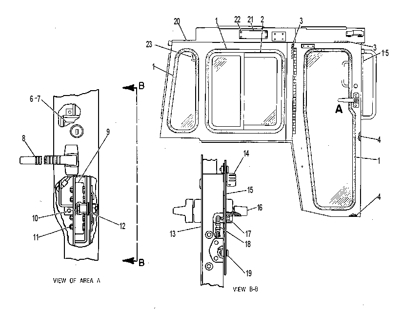 Кабина 7T9214 CAT