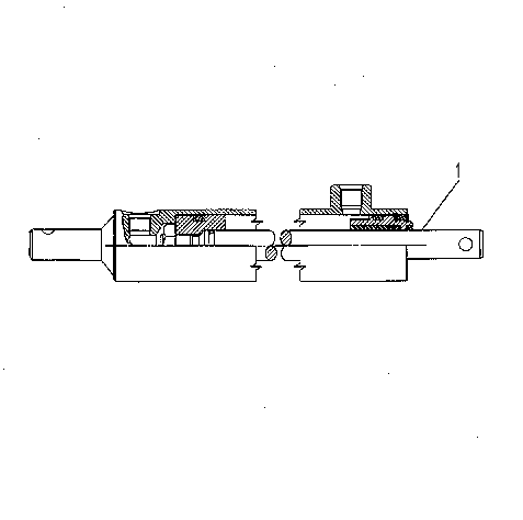 Цилиндр сцепного устройства 4T8579 CAT