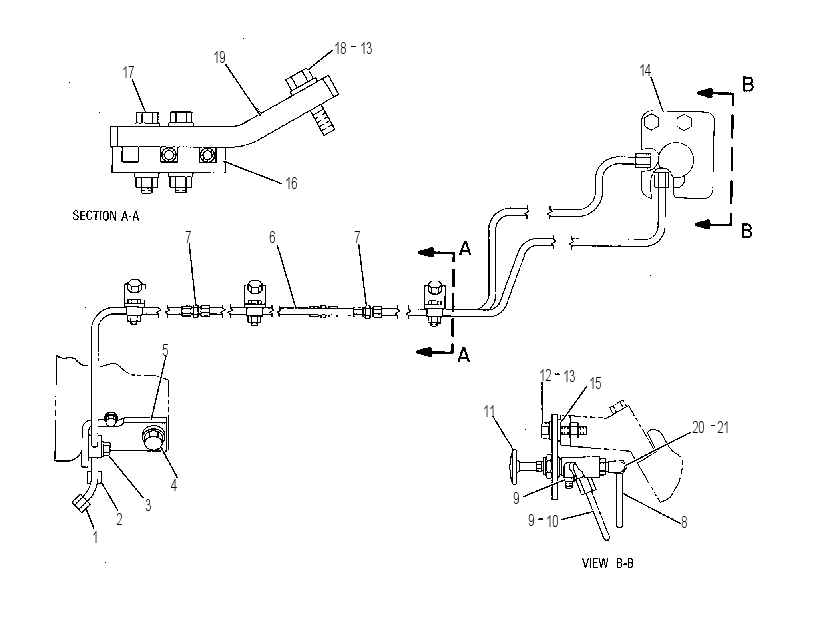 Управление пневмопуском 4W7203 CAT