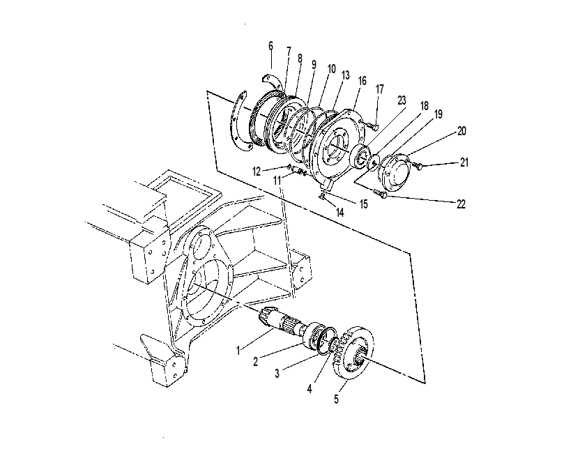 CLUTCH & GEAR GP 6T5589 CAT
