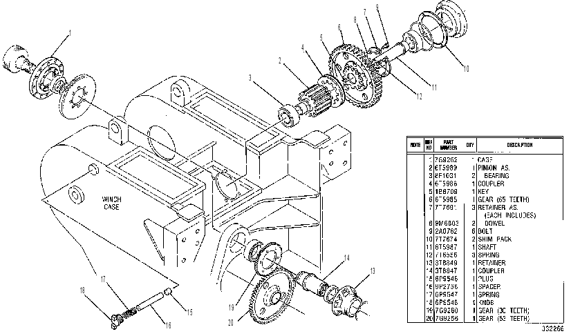 CONVERSION GP-WINCH 6T2010 CAT