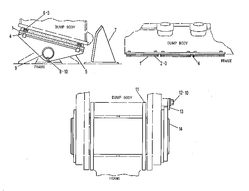 MOUNTING GP-AUXILIARY BODY 8W2625 CAT