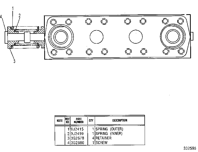 Клапан 9T1715 CAT