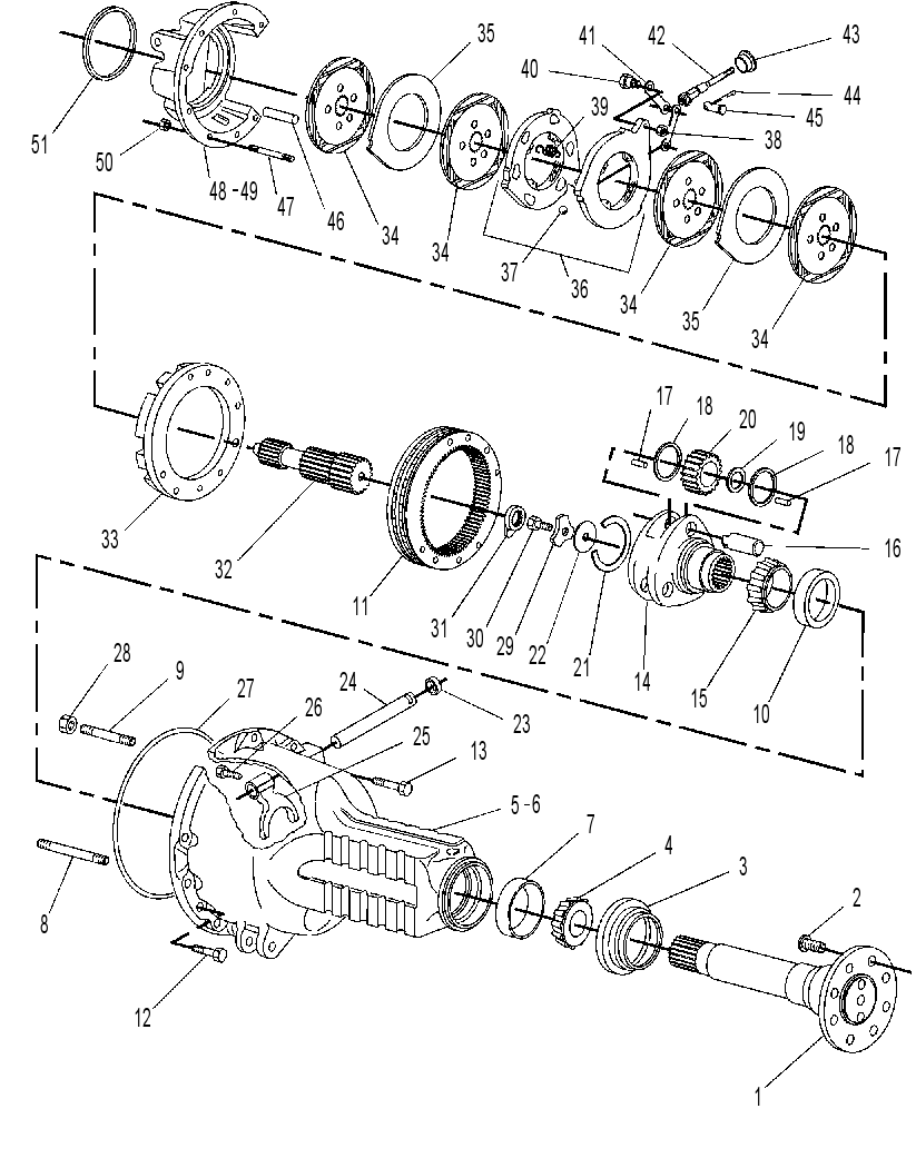 AXLE AS-REAR 9R0473 CAT