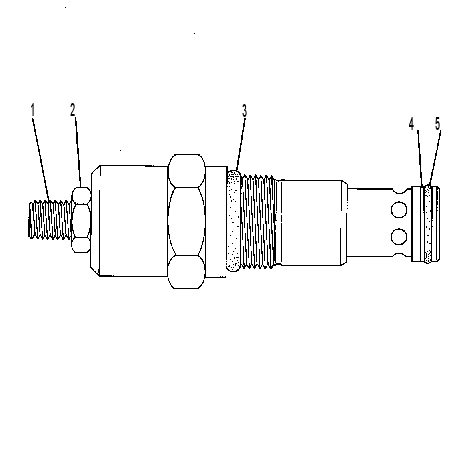 Клапан предохранительный 4T7595 CAT