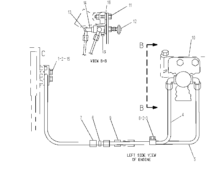 Управление пневмопуском 4W7208 CAT