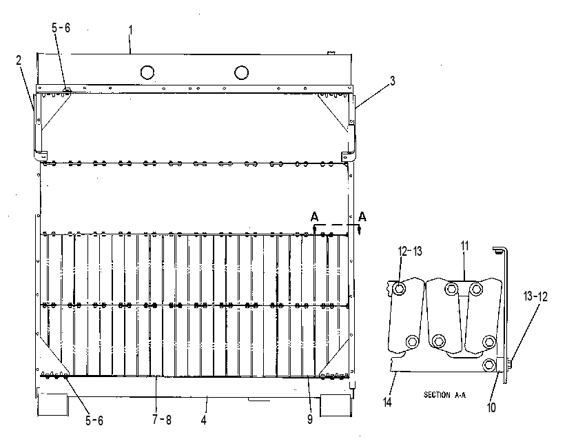 Радиатор 7W1507 CAT