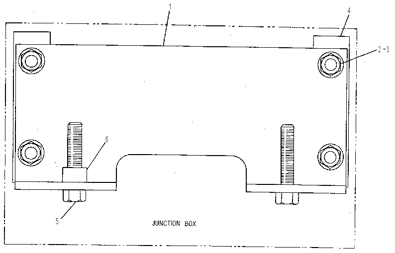 Крепление контактора 7W3817 CAT