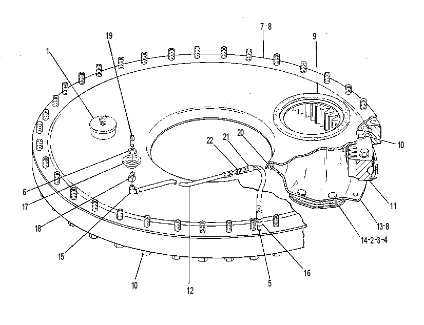 GEAR & BEARING GP 3V1773 CAT