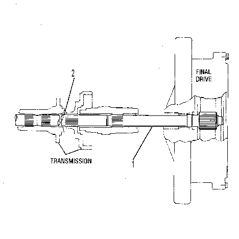 AXLE GP-POWER TRAIN 3W4052 CAT