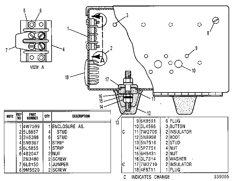 Кожух 2W8942 CAT